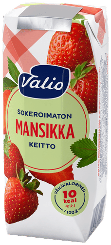 Valio mansikkakeitto 250 g sokeroimaton｜Valio 草莓汤 250 克 不加糖