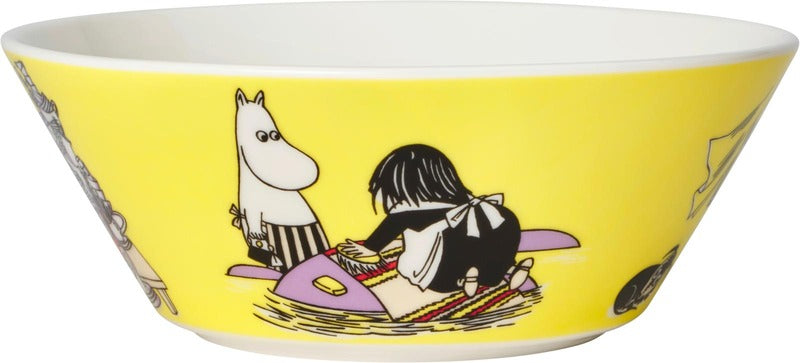 Moomin Arabia 姆明 米萨碗 15厘米 黄色｜Moomin Arabia Muumi Kulho Miisa 15 cm keltainen