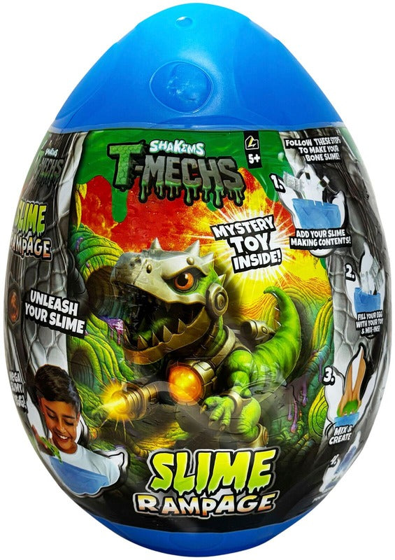 Shakems T-Mechs 黏液暴走惊喜蛋和黏液 30 cm