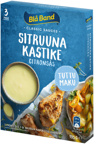 Blå Band 柠檬酱 3x35g｜Blå Band Sitruunakastike 3x35g