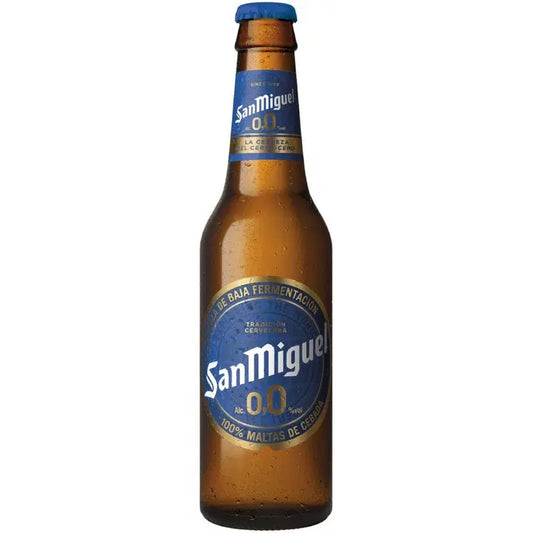 San Miguel 0,0 % 330 ml plo alkoholiton olut｜San Miguel 0.0% 330 毫升 plo 0度饮品