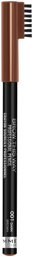 Rimmel London 1,4g Professional Eyebrow Pencil 001 Dark Brown kulmakynä