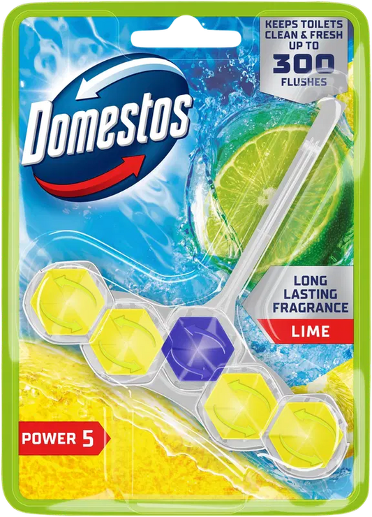 Domestos Power 5 Lime 马桶清新剂 1x50g