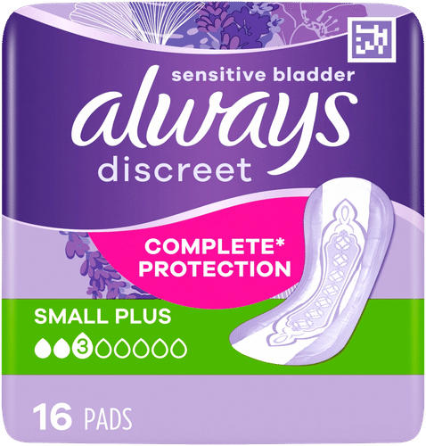 Always Discreet Small Plus 16片失禁垫