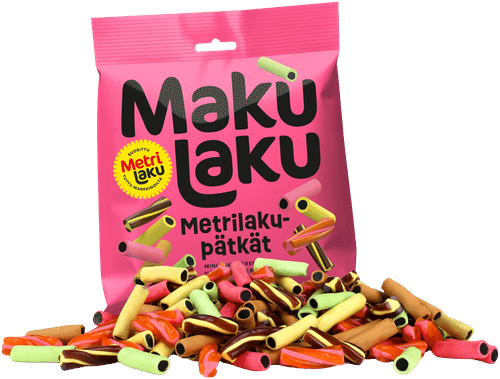 Makulaku 甘草软糖条段 225g｜Makulaku Metrilakupätkät 225g