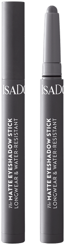 Isadora The Matte Eyeshadow Stick Longwear & Water-Resistant luomiväripuikko 64 Smoky Grey 1,2 g
