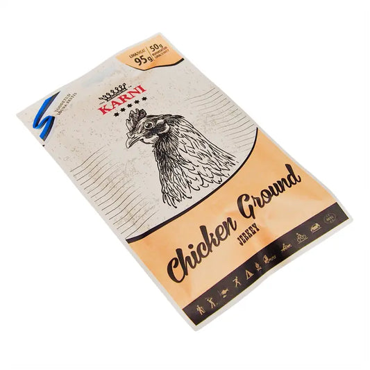 Karni Chicken Ground Jerkey 50g-Karni 鸡肉碎肉干 50g