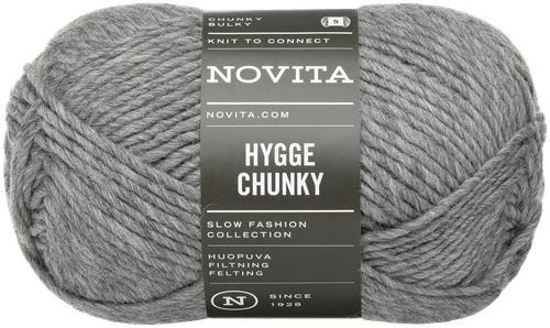 Novita 线 Hygge Chunky 100克 雾 075