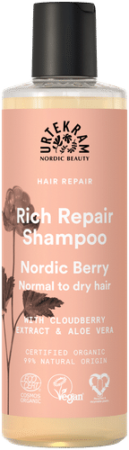 Urtekram 深层修复洗发水 北欧浆果 250ml｜URTEKRAM Rich Repair Shampoo Nordic Berry 250ml