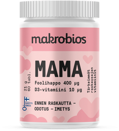 Makrobios 妈妈叶酸+维生素D 60片