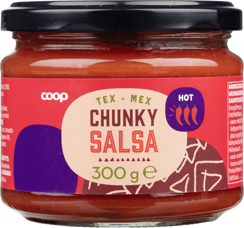 Coop 辣味莎莎酱 300 g｜Coop salsakastike hot 300 g
