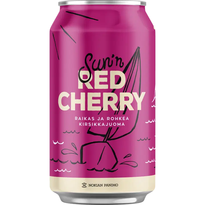 Sun'n Red Cherry 0,33l｜Sun'n 红樱桃 0,33l