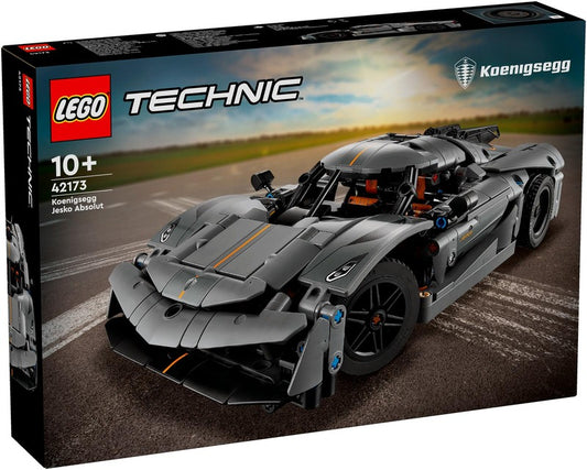 LEGO 机械组42173灰色超跑科尼赛克Jesko Absolut｜LEGO® Technic 42173 - Harmaa hyperauto Koenigsegg Jesko Absolut