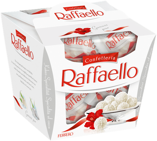 Ferrero Raffaello 脆椰蓉夹心整颗杏仁巧克力 15个/150克