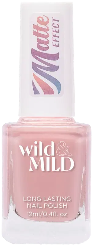Wild&Mild 哑光指甲油 MT57 Martini & Me 12 ml｜Wild&Mild Matte Effect nail polish MT57 Martini & Me 12 ml