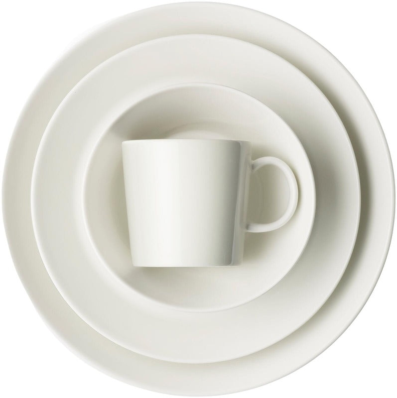 Iittala Teema白色盘子 23cm｜Iittala Teema valkoinen lautanen 23cm
