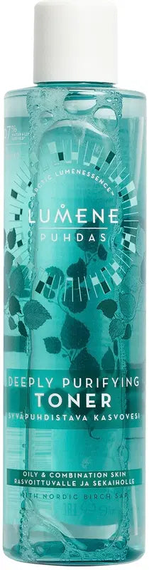 Lumene 深层清洁爽肤水 200ml｜Lumene PUHDAS Syväpuhdistava kasvovesi 200ml