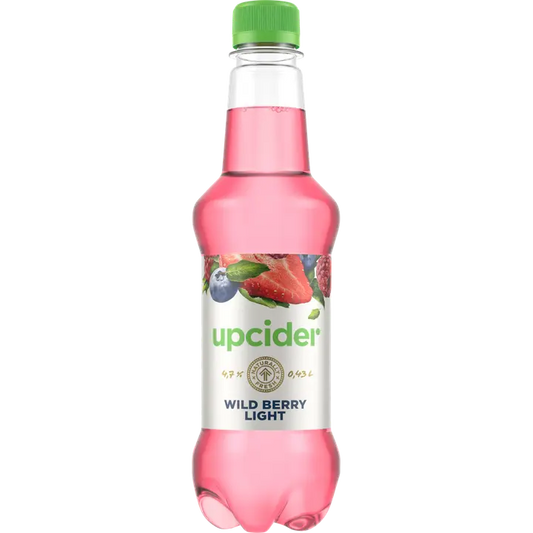 Upcider Wild Berry Light siideri 4,7% 0,43 l｜Upcider 野莓清淡苹果饮品 4.7% 0,43 l