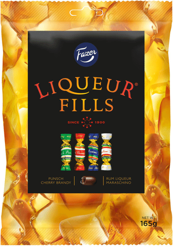 Fazer Liqueur Fills suklaakonvehteja 165g