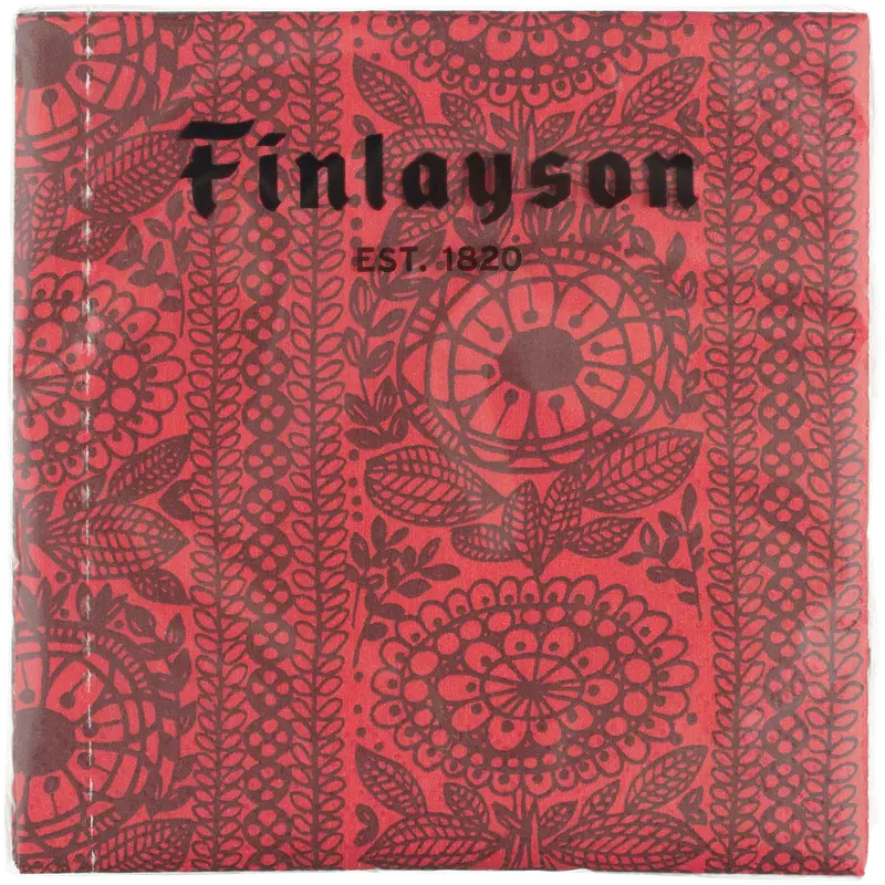 Finlayson Taimi红色餐巾纸 20张/24厘米｜Finlayson Taimi punainen lautasliina 20kpl/24cm