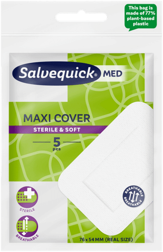 Salvequick MED加大防水创可贴 5kpl
