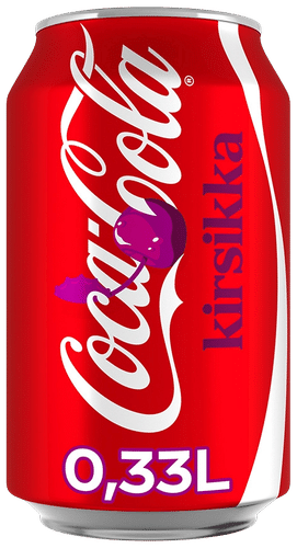 Coca-Cola Original Taste樱桃汽水罐装 0,33 L