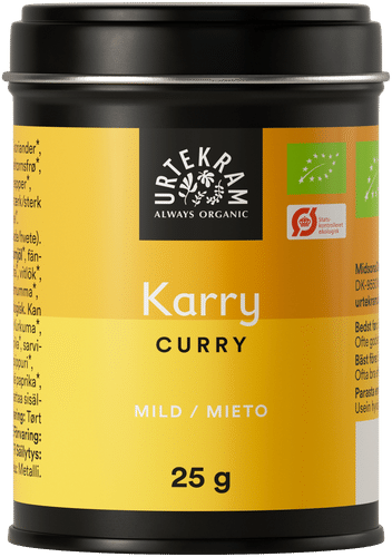 Urtekram 有机温和咖喱 25g｜Urtekram Luomu Mieto Curry 25g