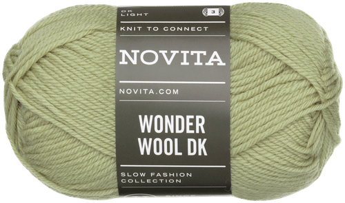 Novita Wonder Wool DK 毛线 50克 浅鼠尾草色 3161