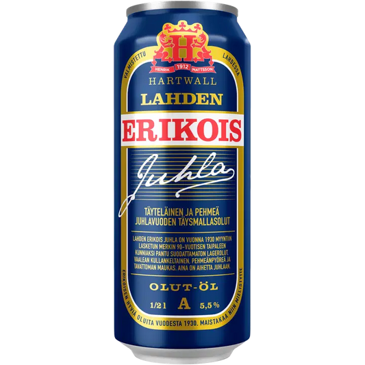 Lahden Erikois Juhlaolut 5,5% 0,5 l｜Lahden Erikois 派对饮料 5.5% 0,5 l