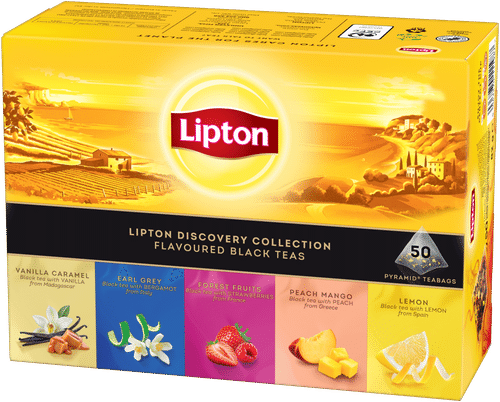 Lipton Variety Pack teekokoelma 50pss｜Lipton 多种包装茶系列 50pss