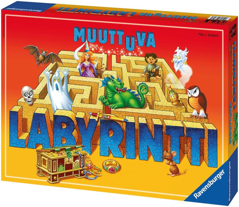 Ravensburger 变化迷宫游戏｜Ravensburger Muuttuva labyrintti -peli