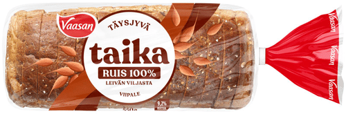 Vaasan TaikaRuis 550g täysjyväruisviipaleet｜Vaasan Taika 黑麦 550克 全黑麦面包片