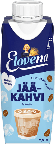 Elovena 2.5dl 冰咖啡燕麦咖啡饮料
