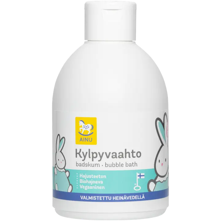 Ainu 300ml Kylpyvaahto  hajusteeton｜Ainu 300ml 沐浴泡沫 无香型
