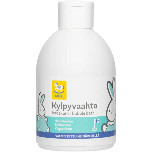 Ainu 300ml Kylpyvaahto  hajusteeton｜Ainu 300ml 沐浴泡沫 无香型