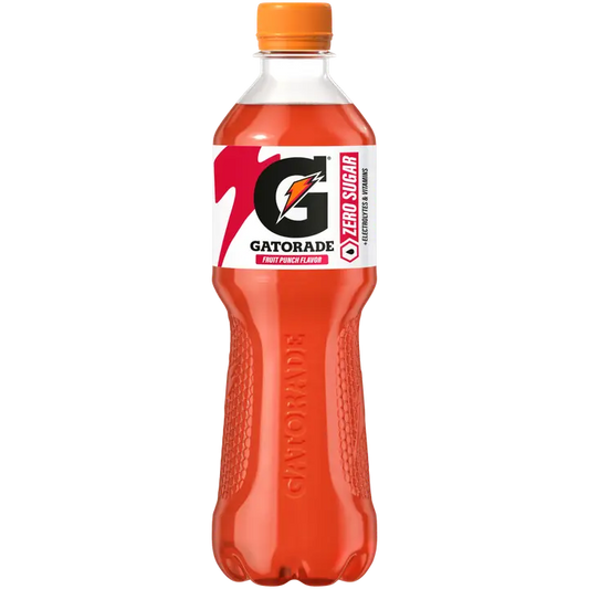 Gatorade Orange Tropical Fruit Punch Sugar Free urheilujuoma 0,5 l｜Gatorade 橙子热带水果宾治无糖运动饮料 0,5 l