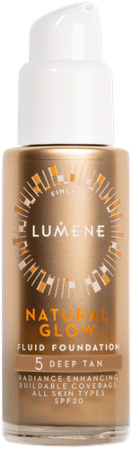 Lumene Natural Glow Heleyttävä meikkivoide SK20 5 Deep Tan 30 ml