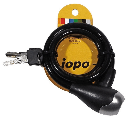 Helkama Jopo钢丝锁100cm/10mm黑色