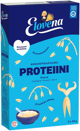 Elovena 175g proteiini kaura annospikapuuro
