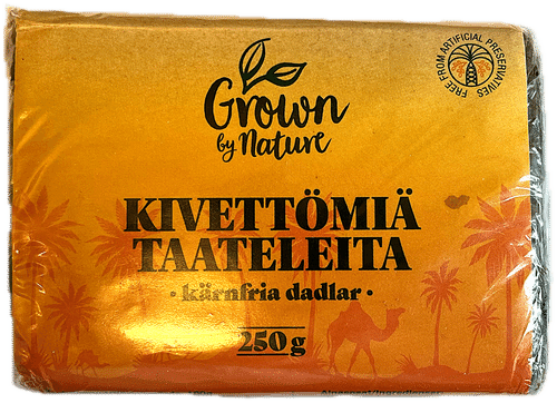 Grown by Nature kivettömiä taateleita 250g
