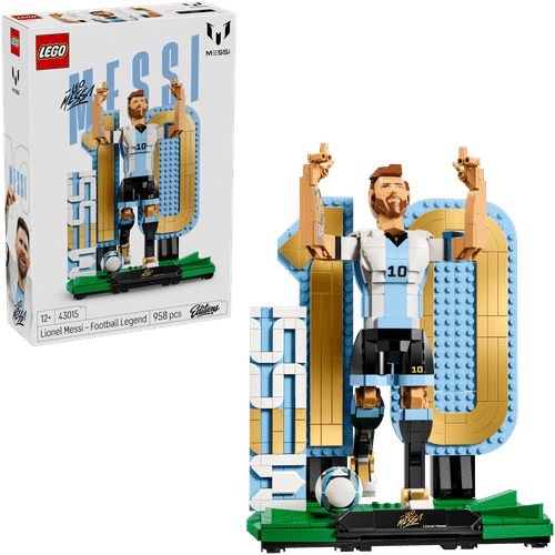 LEGO Editions Sports LEGO® Editions 足球 43015 莱昂内尔·梅西 – 足球传奇