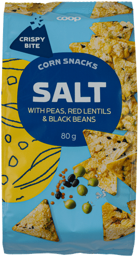 Coop suolattu maissisnacks 80 g