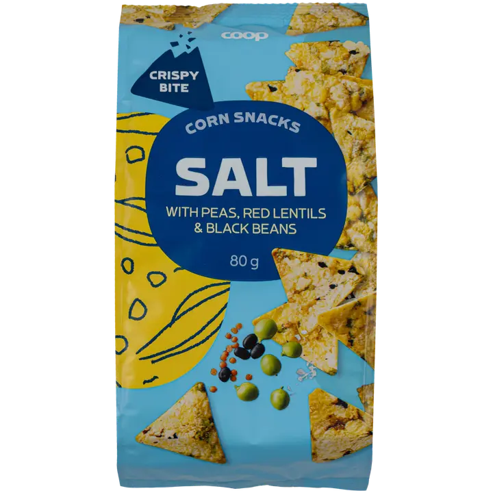 Coop suolattu maissisnacks 80 g-Coop 咸玉米零食 80 g