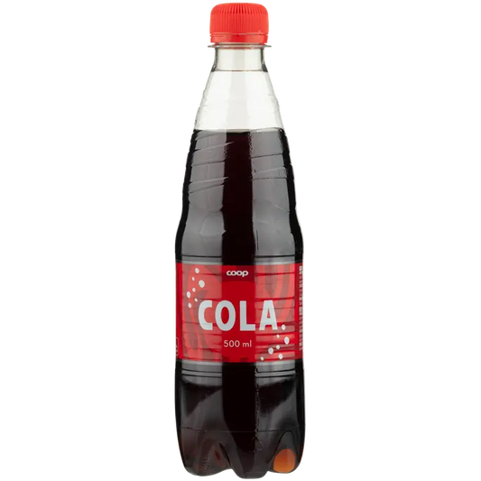 Coop Cola virvoitusjuoma 0,5 l kmp｜Coop 可乐软饮料 约 0.5 升