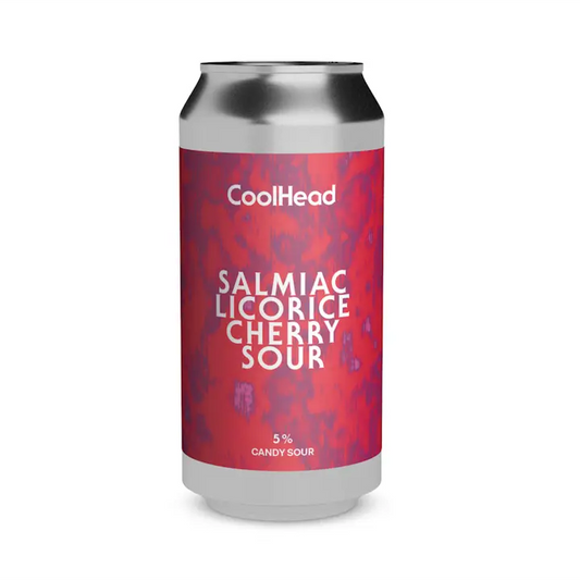 CoolHead Salmiac Licorice Cherry Sour 0,44L tlk 5%｜CoolHead Salmiac 甘草樱桃酸 0.44L 增值税 5%