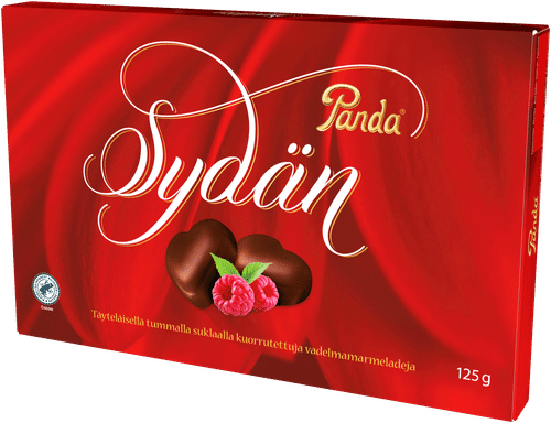 Panda Sydän marmeladikonvehti 125g
