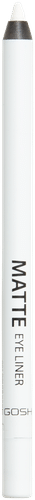 Gosh Matte Eye Liner 001 Dover White -silmänrajauskynä 1,2g