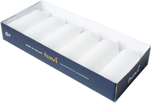 Havi 灯笼蜡烛 3.6cmx9cm 6个 12小时｜Havi lyhtykynttilä 3,6cmx9cm 6kpl12 h