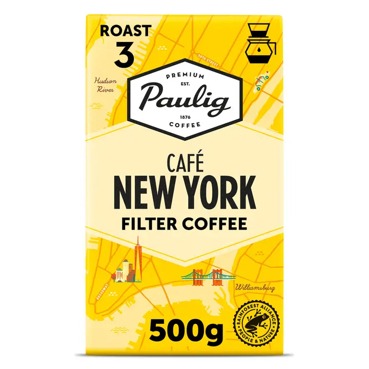 Paulig Café New York kahvi suodatinjauhatus 500g｜Paulig 纽约咖啡厅咖啡过滤研磨 500g