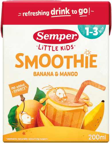 Semper 香蕉芒果果泥 1-3岁 200ml